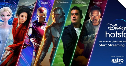 迪士尼+Hotstar于6月1日在马来西亚正式推出三个月的配套价格为RM54.90